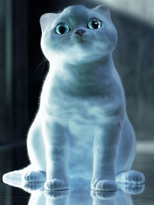 sref3 スコティッシュフォールド子猫 背景指定なし