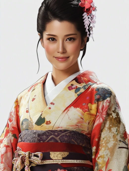 sref0 着物美人 背景指定なし
