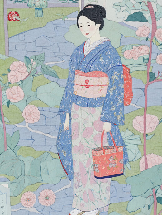 sref18 着物美人 背景指定なし