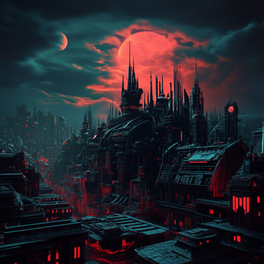 sref 24 | a town