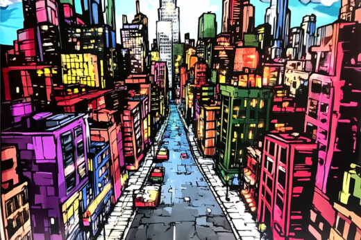 sref 101 | a city