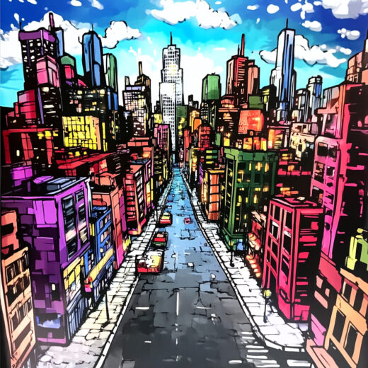 sref 101 | a city