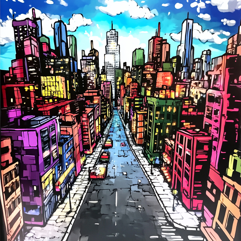 sref 101 | a city