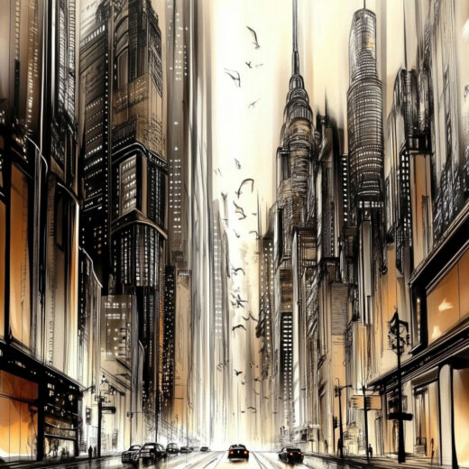 sref 124 | a city