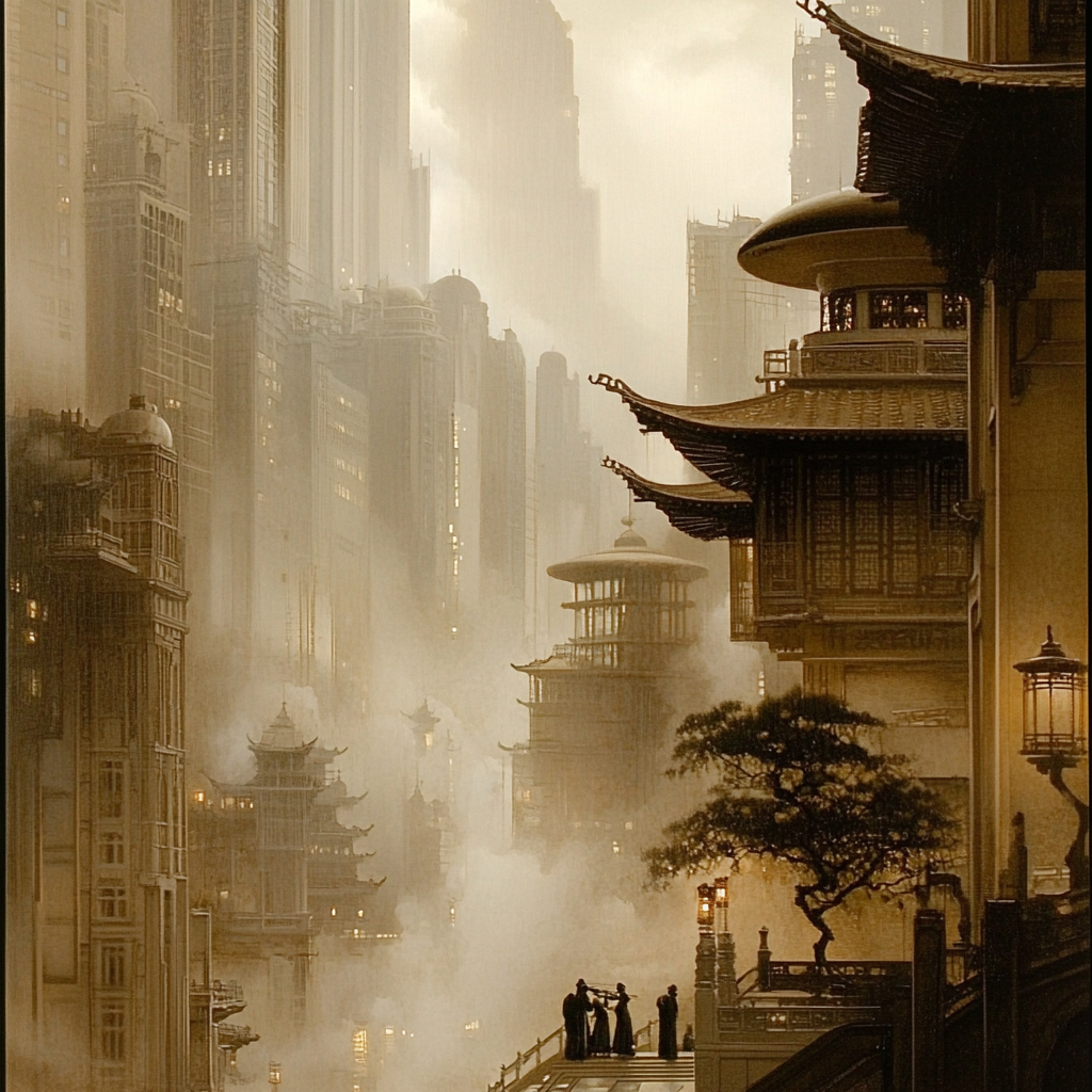 sref 13 | a city