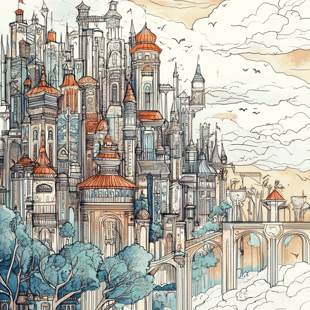 sref 145 | a city