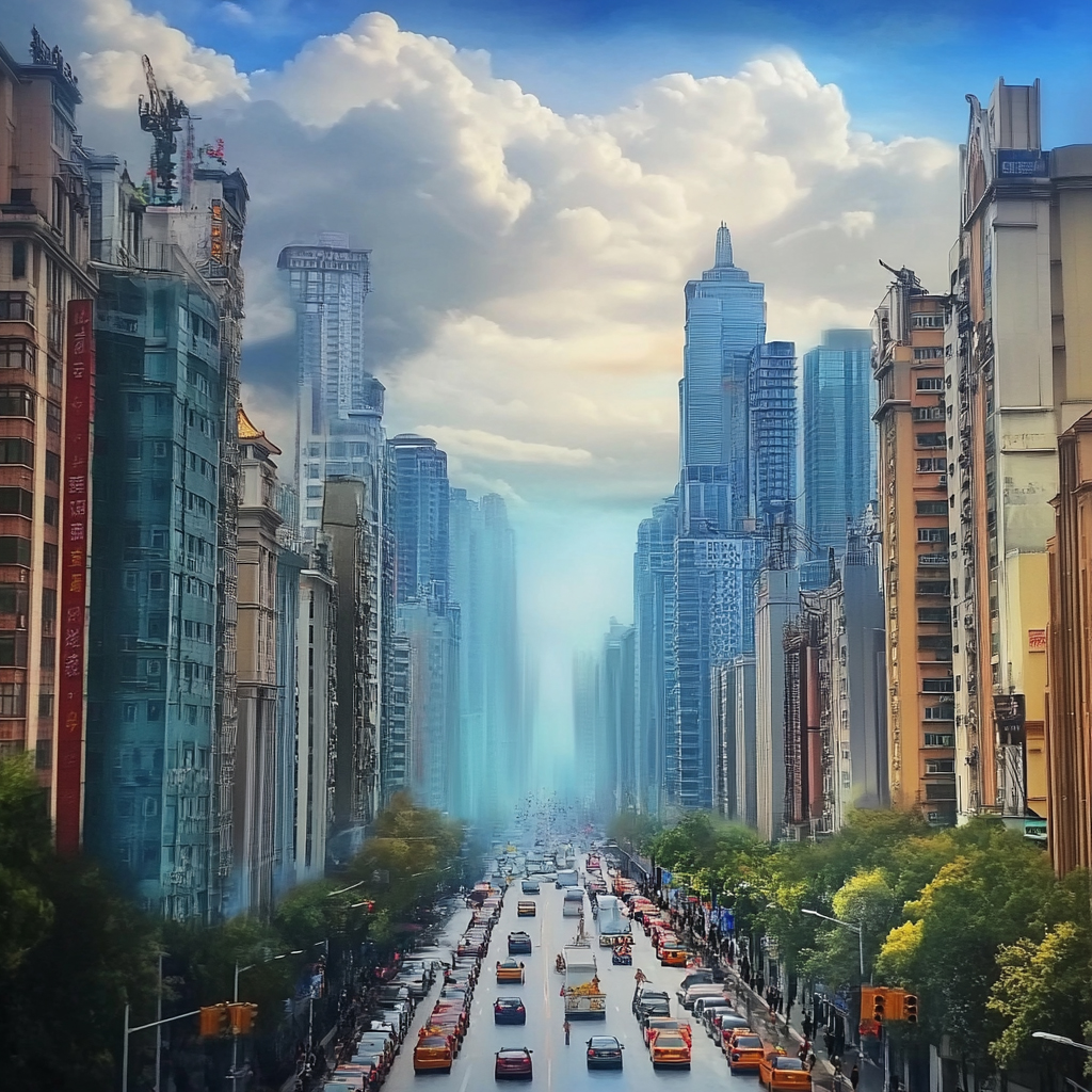 sref 156 | a city