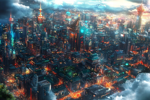 sref 162 | a city