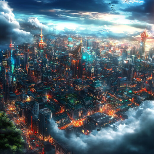 sref 162 | a city