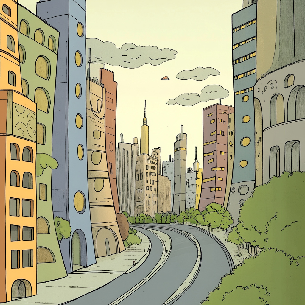 sref 169 | a city