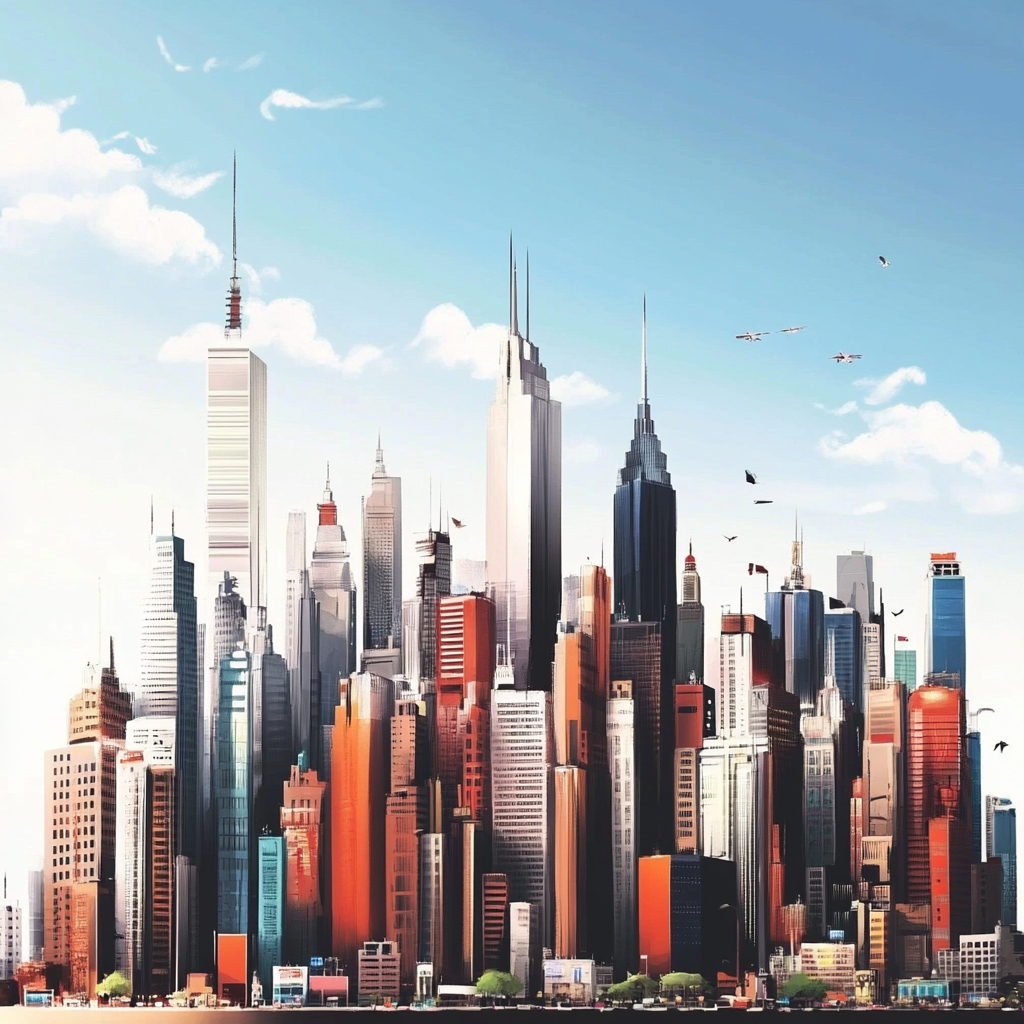 sref 17 | a city