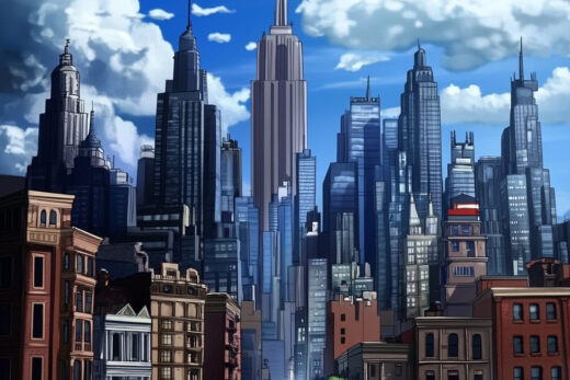 sref 187 | a city
