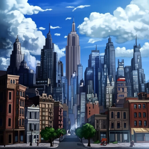 sref 187 | a city