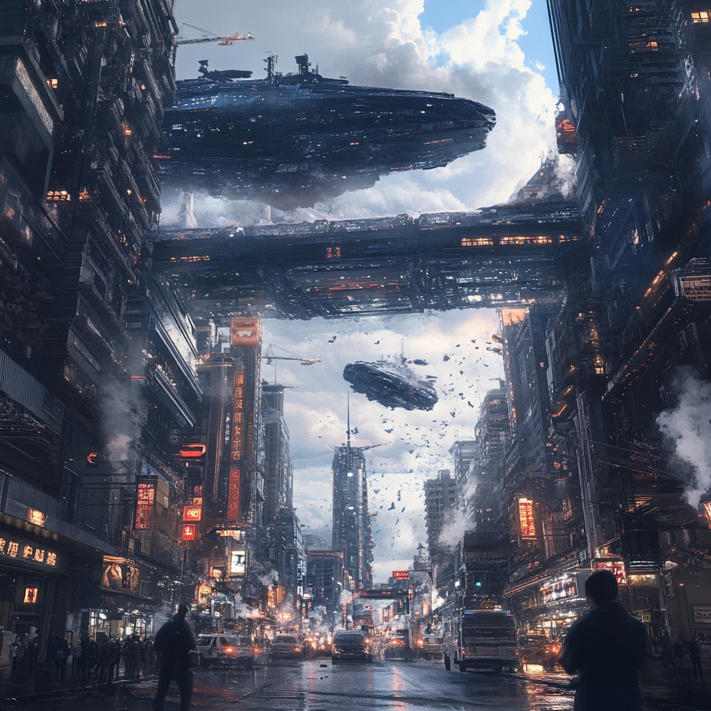sref 199 | a city