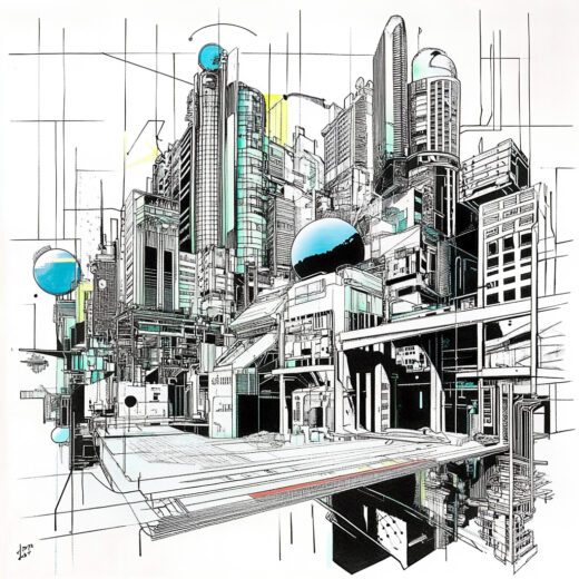 sref 206 | a city