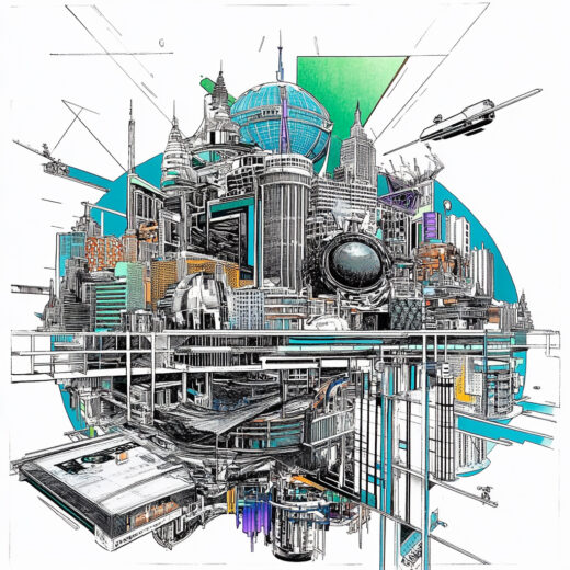 sref 206 | a city
