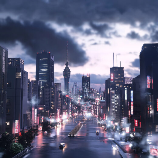 sref 215 | a city