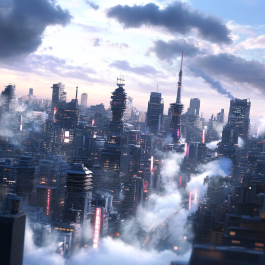 sref 215 | a city