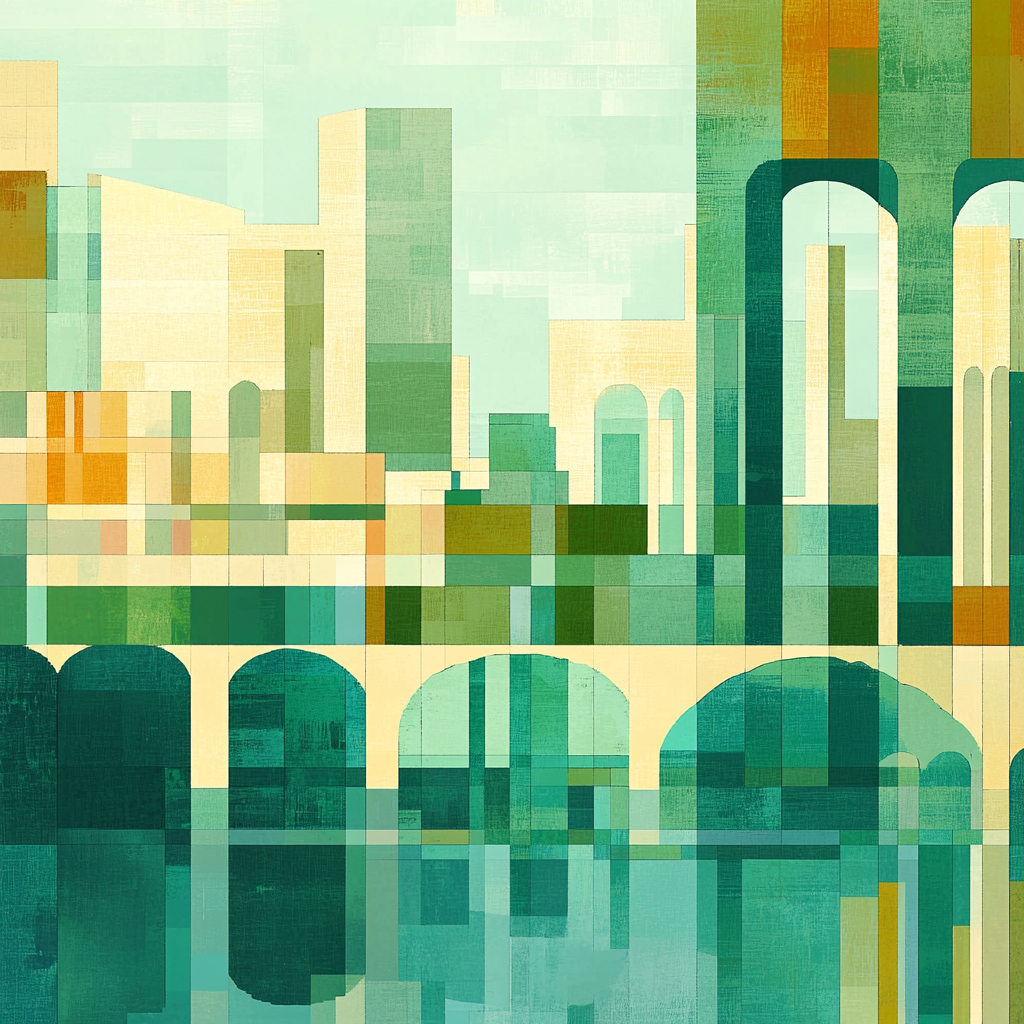 sref 216 | a city