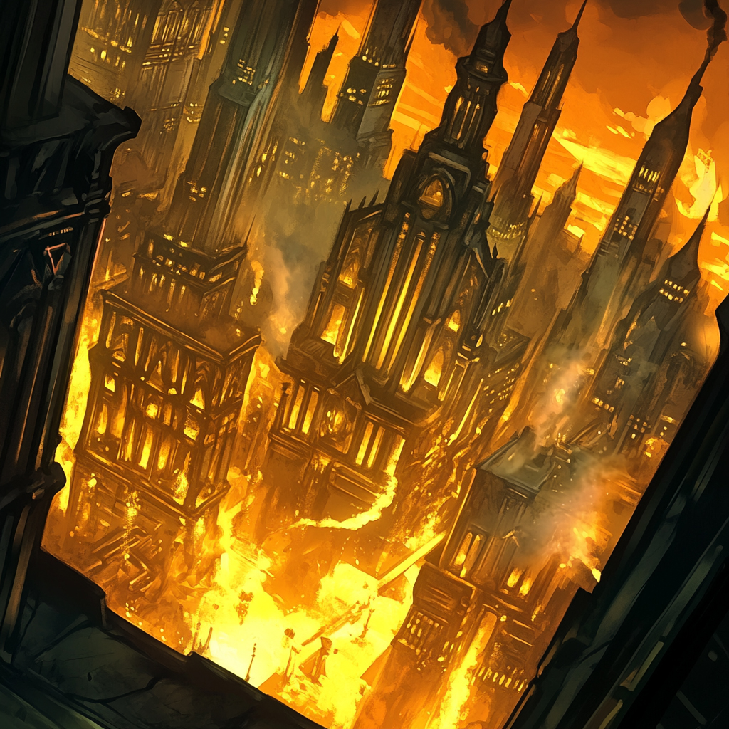 sref 217 | a city