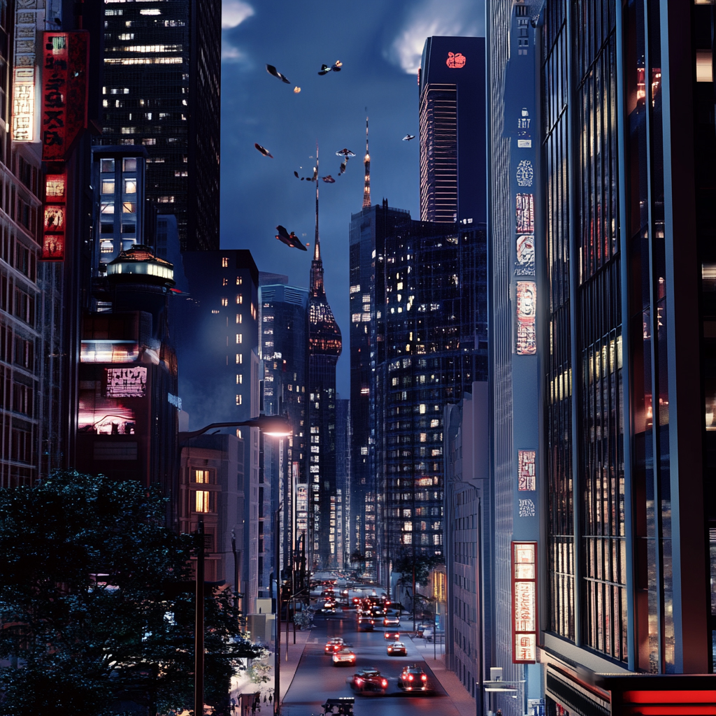 sref 219 | a city