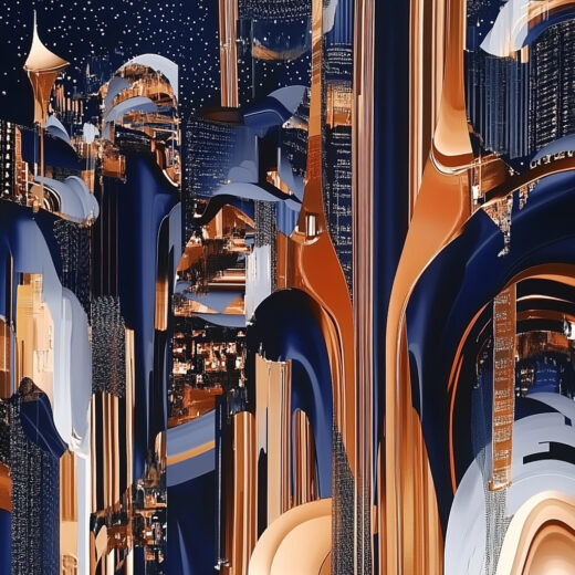 sref 220 | a city