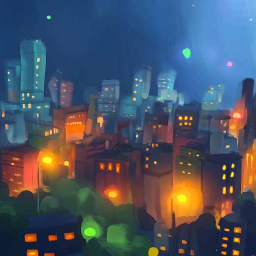 sref 234 | a city