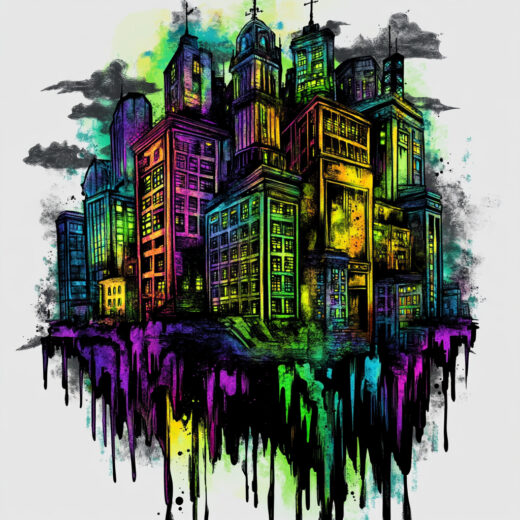 sref 244 | a city