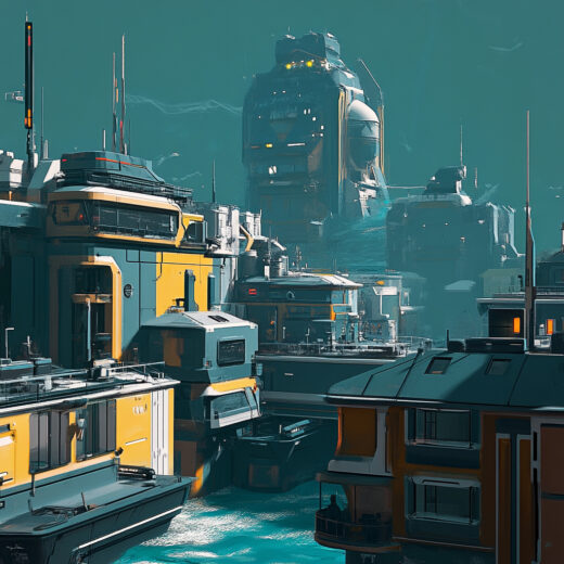sref 245 | a city
