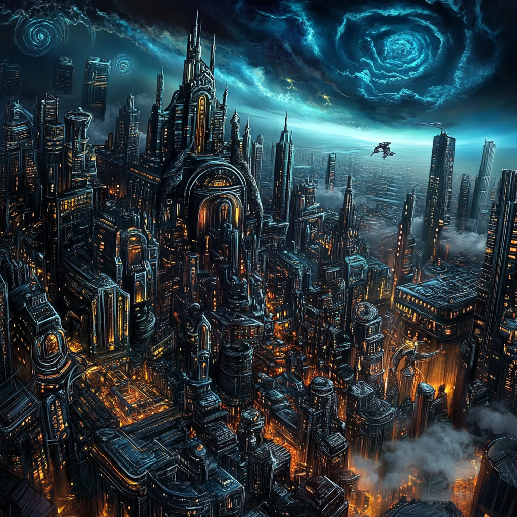 sref 246 | a city
