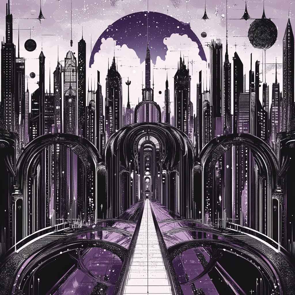 sref 248 | a city
