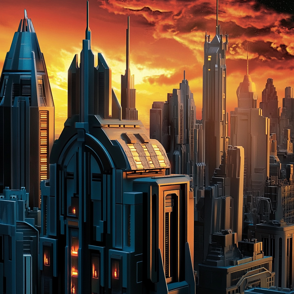 sref 252 | a city