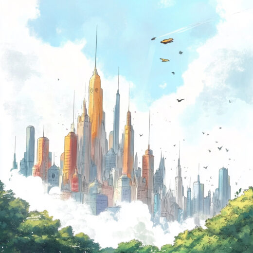 sref 254 | a city