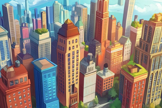 sref 274 | a city