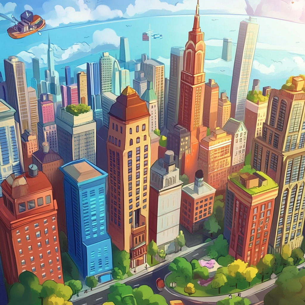 sref 274 | a city