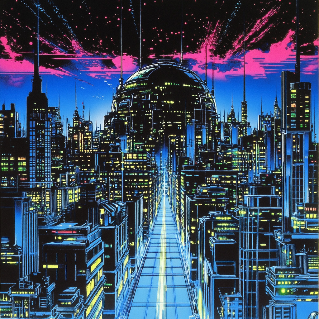 sref 275 | a city