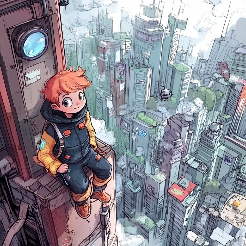sref 284 | a city