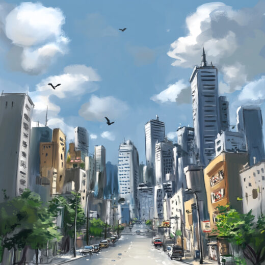 sref 296 | a city