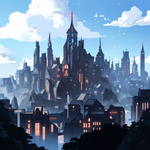 sref 301 | a city