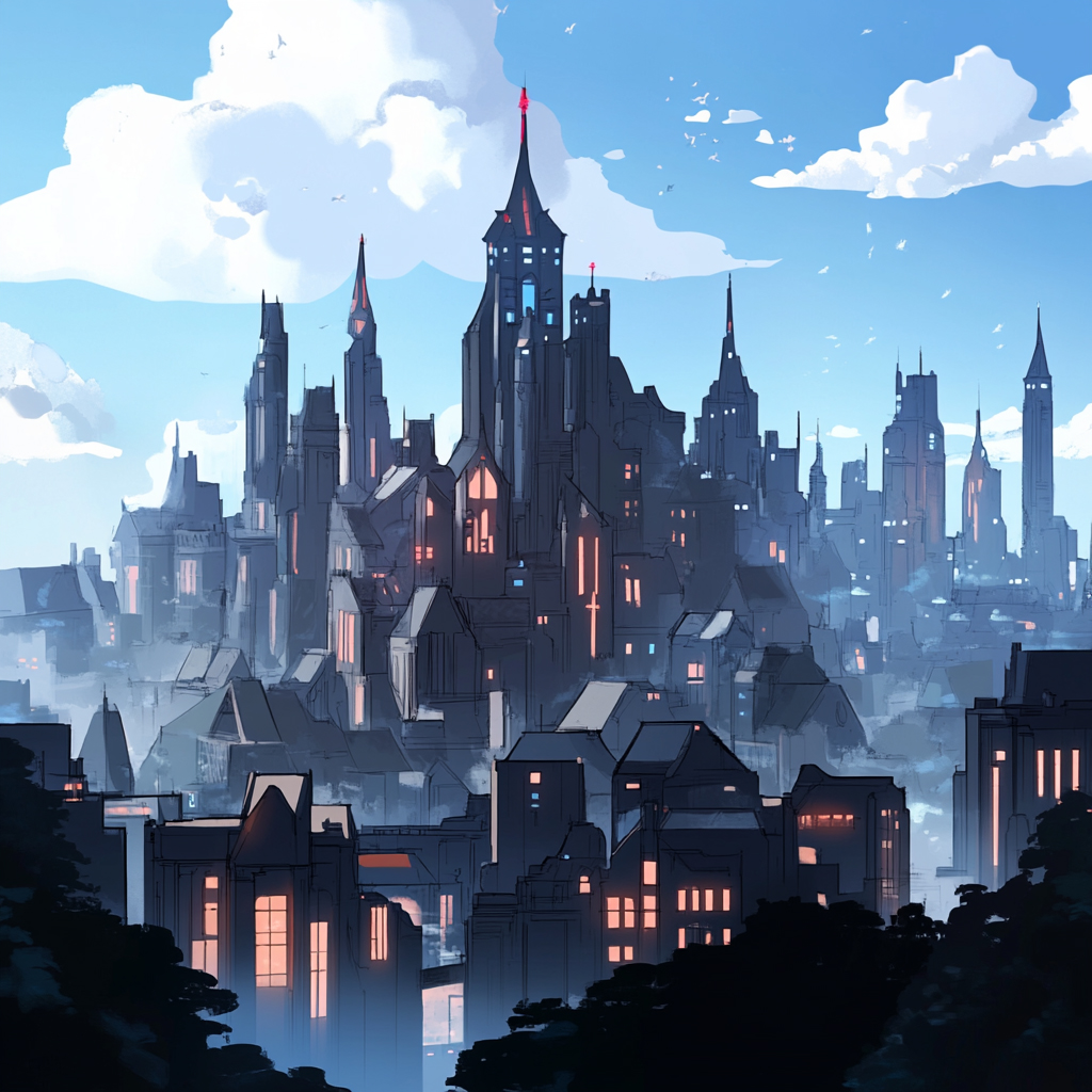sref 301 | a city