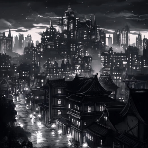 sref 304 | a city