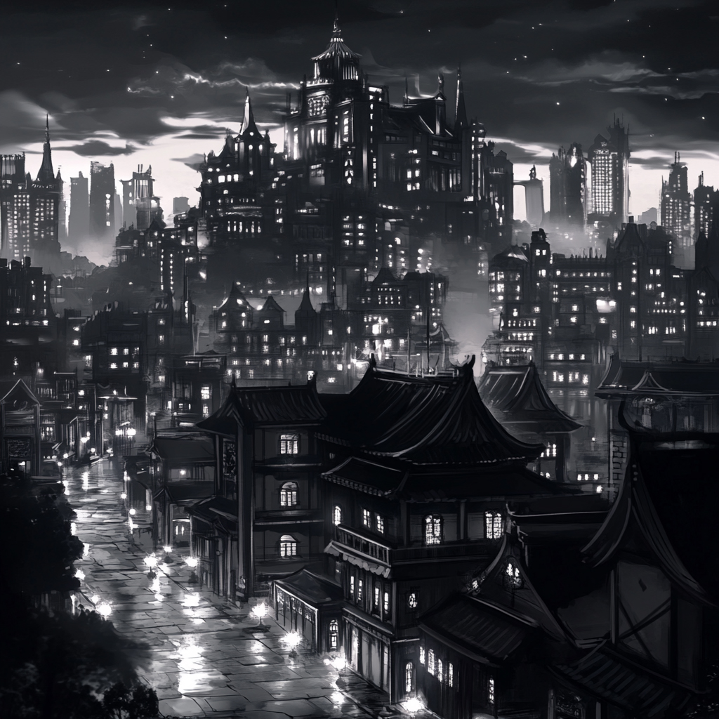sref 304 | a city