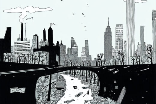sref 309 | a city