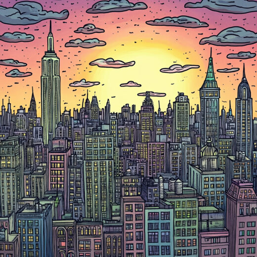 sref 310 | a city