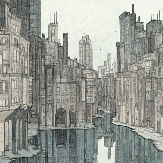 sref 315 | a city