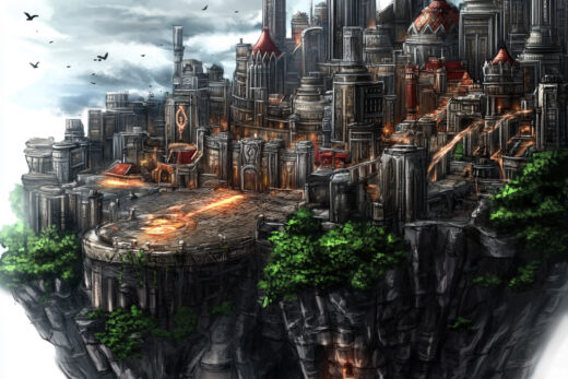 sref 317 | a city