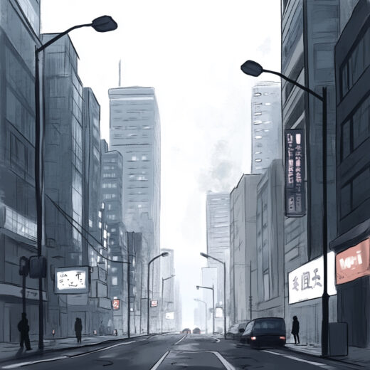 sref 325 | a city