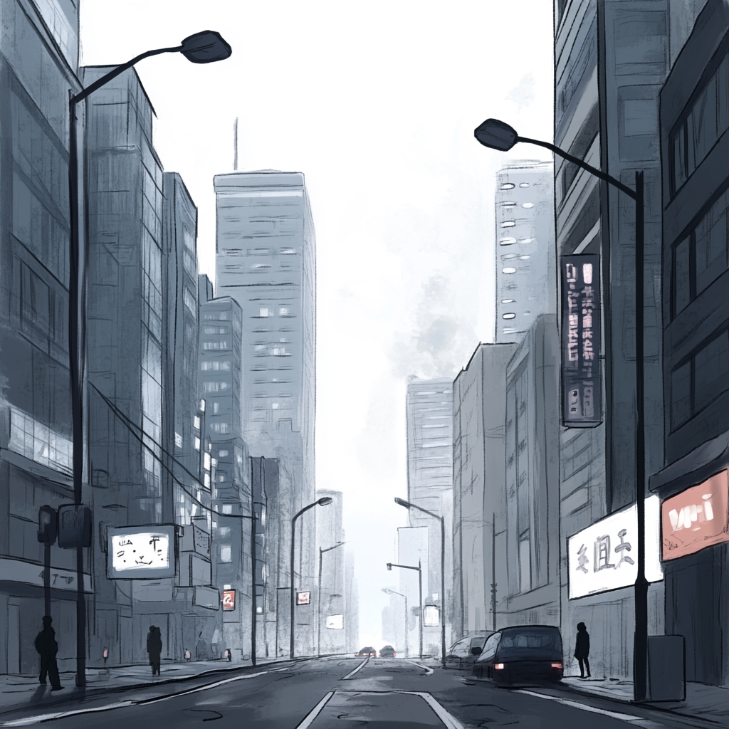 sref 325 | a city