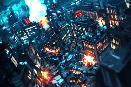 sref 327 | a city