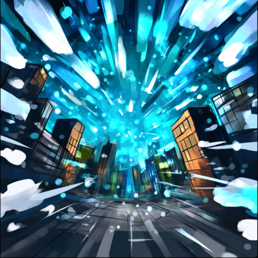 sref 327 | a city